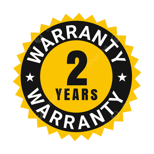 2 Year Warranty